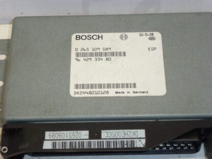 ESP unit Bosch Peugeot 406 0265109089 9642933480