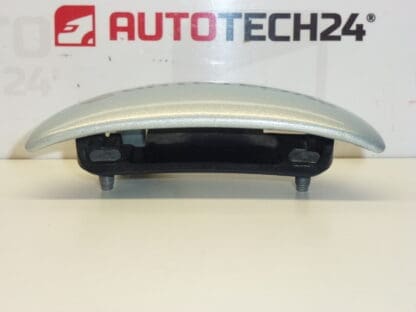 Right front door handle Citroën C1 Peugeot 107 silver blue 9101AH