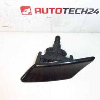 Peugeot 307 left headlight washer nozzle and cap 6438H2 6438H1
