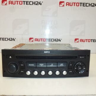 Car radio with CD MP3 Citroën Peugeot 96643698XT 657919