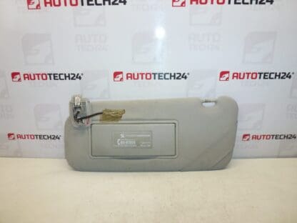 Sun visor Peugeot 407 left 8143NZ