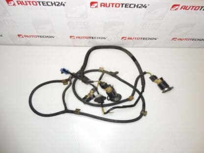 PDC wiring with sensors Peugeot 307 9653217780 6528T7