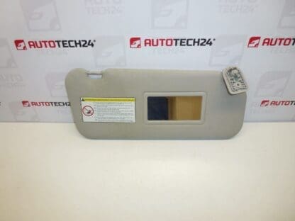 Sun visor Citroën Peugeot 16064158BJ right