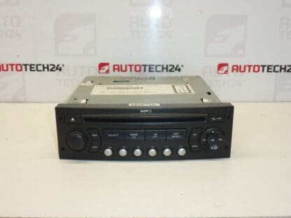 Car radio with CD MP3 Citroën Peugeot 9662925977 6564CJ