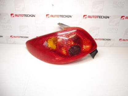 Left rear light Peugeot 206 3/5 doors from 7/2003 6350S0