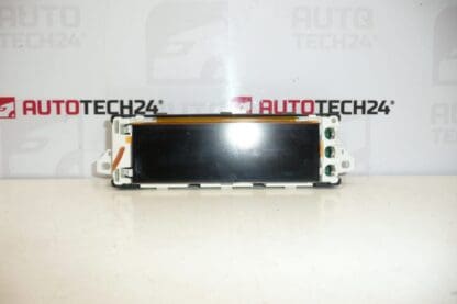 Peugeot 207 computer radio display 9656102380