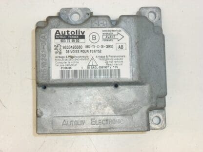 Peugeot 307 Airbag Unit 9653493380 6545HP