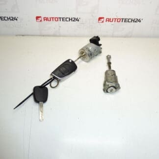 Set of locks and 2 keys Citroën 9801984780 4162PT