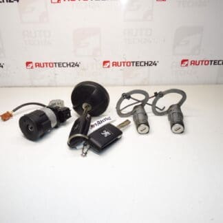 Citroën C8 Peugeot 807 lock set + 2 keys 4162TE 4162KF