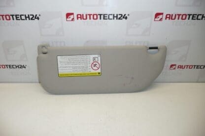 Sun visor Citroën Peugeot right 8163KE 8143LP