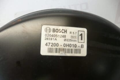 Brake booster Citroën C1 Peugeot 107 47200-0H010-B 0204051248 4535V5 - Image 2