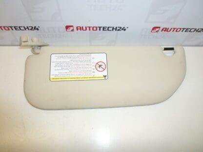 Sun visor Citroën C4 right passenger 8143JF - Image 2