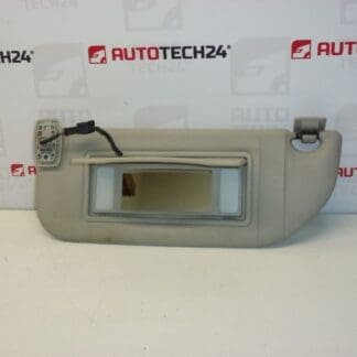 Sun visor Citroën C2 C3 driver lighting 8143GS