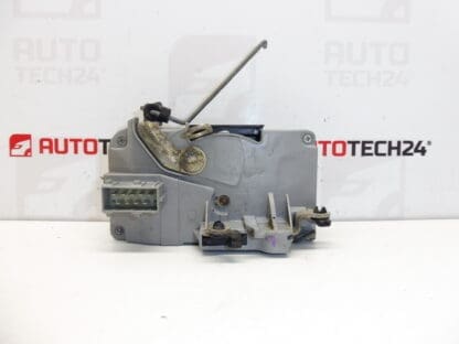 Left front door lock Peugeot 206 until 2002 square connector 9135H3