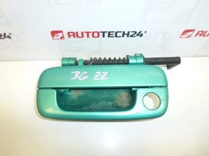 Lid handle Citroën Berlingo green 9621858877