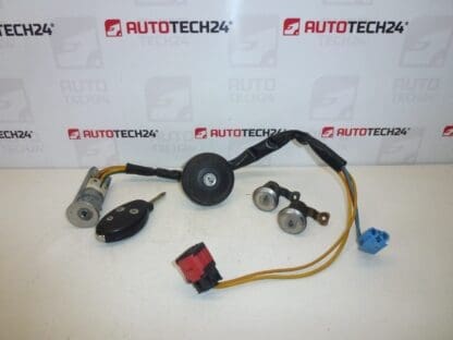 Set of locks + one key Citroën Xsara 4162Z5 4162Z4