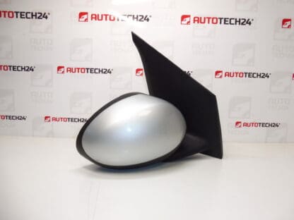 Mirror right silver Citroën C1 Peugeot 107 KTB 87910-0H010 8149XY