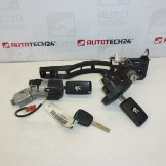 Set of locks 3 keys Peugeot 307 4162KF 4162KG