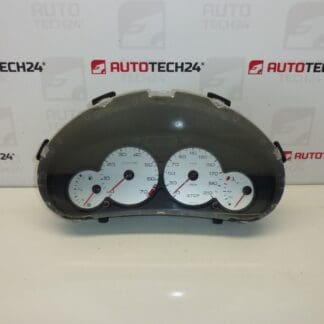Speedometer alarms Peugeot 206 mileage 136000 km 9648836680 6104VA