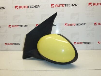 Mirror left yellow Citroën C1 Peugeot 107 87940-0H010 87940-0H011