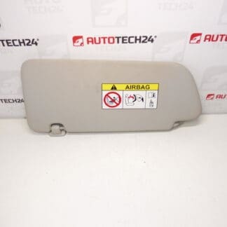 Sun visor Peugeot 308 Right16115133bj