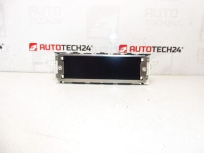 Display radio Citroën Peugeot 9665989780 9821852480 6593E6