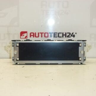 Peugeot 407 computer radio display 9665118480 659349