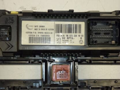Air conditioning heater control Citroën Peugeot 96573326YW 6451SA 6451VC