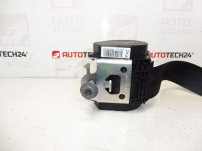 Left Rear Seat Belt Peugeot 207 96738850XX 8975XR - Image 2