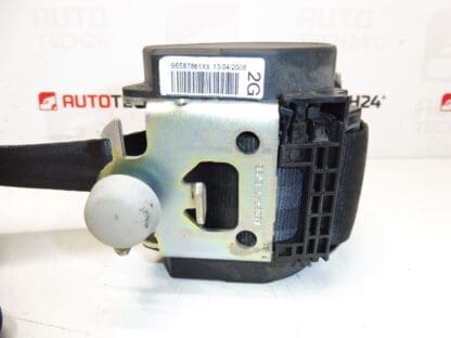 Left Rear Seat Belt Peugeot 207 96587861XX 8975J9 - Image 2