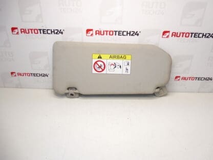 Sun visor passenger Citroën Peugeot 8143es