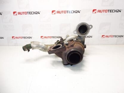 Turbo Citroën Peugeot 1.6 HDI 68kW 108 thousand km 9673283680 TD02H2-07TT-21