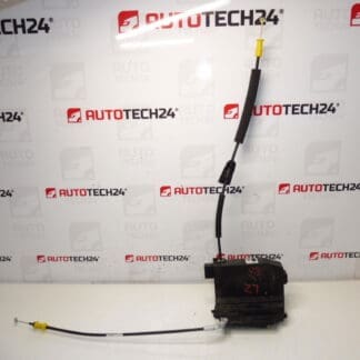 Left rear passenger door lock Peugeot 308 T9 9826126080